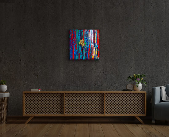 Papírnyomat - 45x45 cm - Eris almája